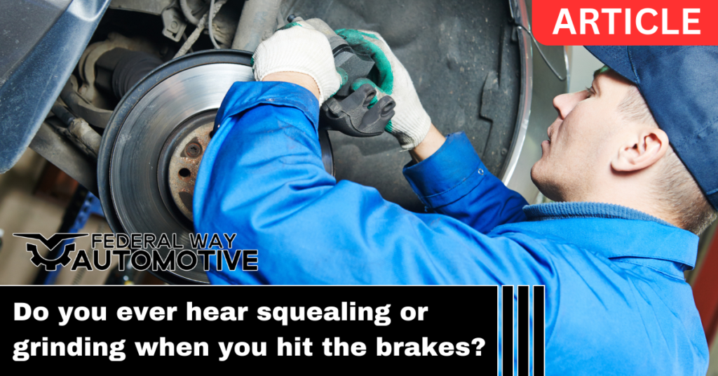 What your vehicle's brake noises mean.