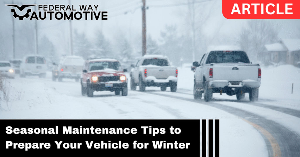 Seasonal Maintenance For Winter Driving