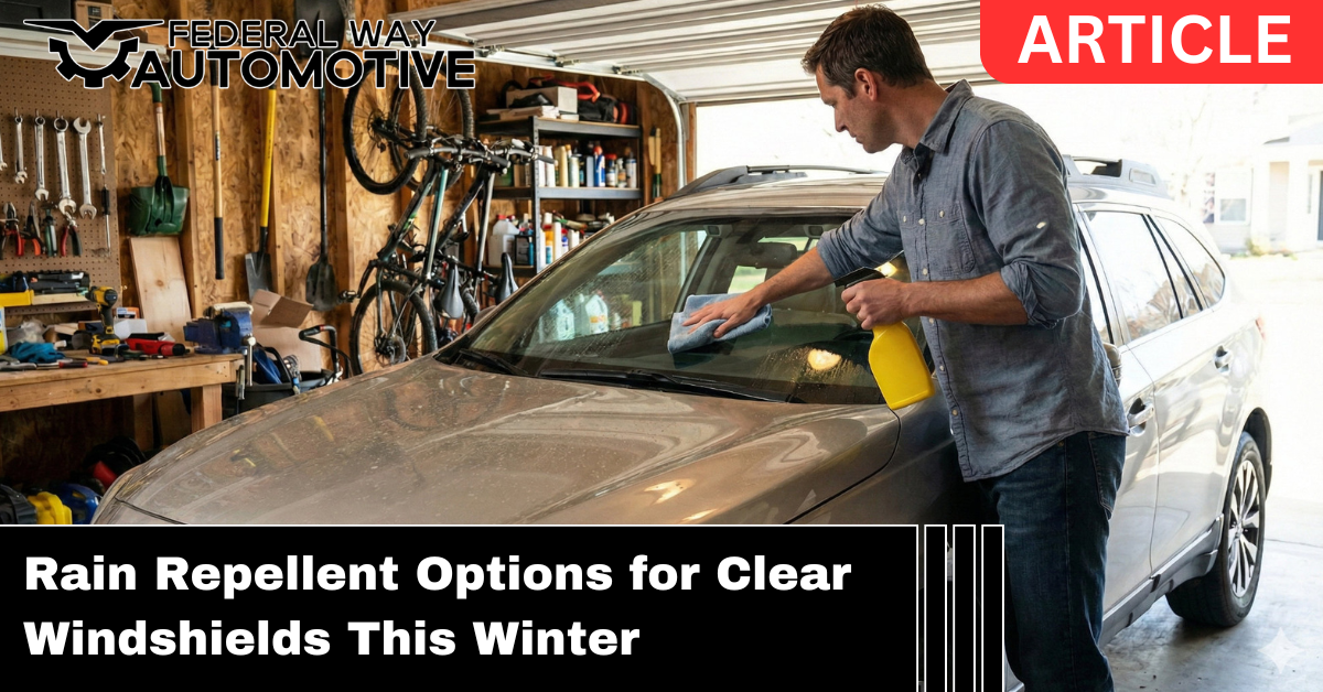 Rain Repellent for Safer Driving